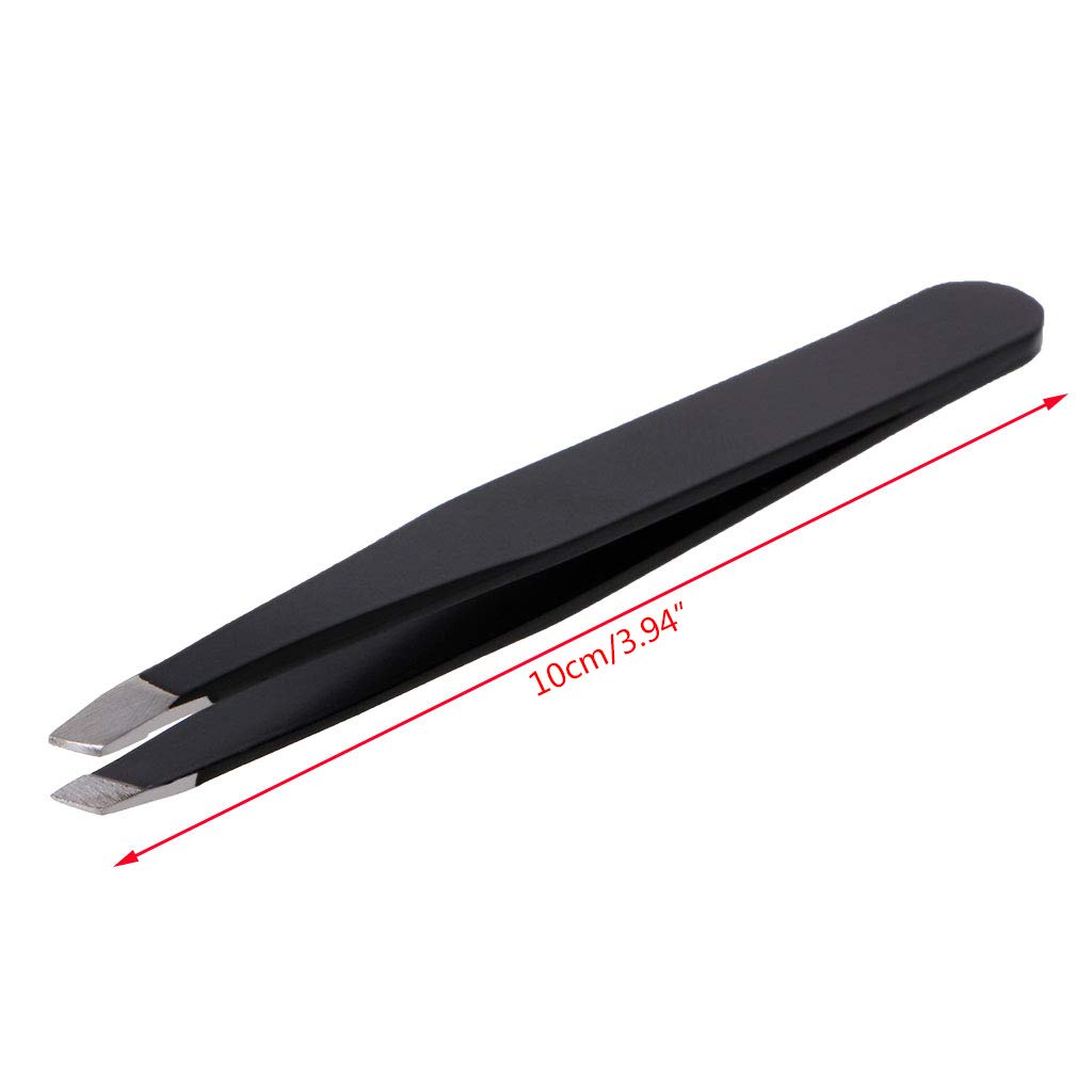 BOGEEL Professional Eyebrow Tweezer Slant Tip Hair Removal Stainless Steel Makeup Tools,Stainless Steel Beauty and Personal Care BOGEEL