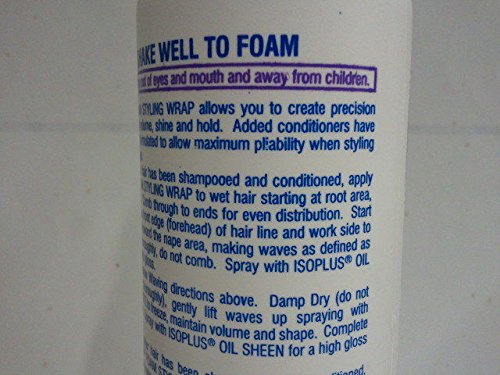 [ISOPLUS] FOAM STYLING WRAP FIRM HOLD 10 OZ Beauty & Personal Care Isoplus