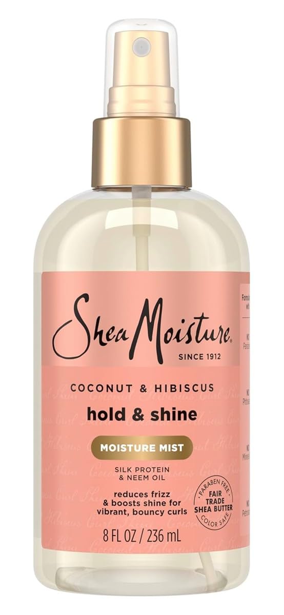 Shea Moisture Coconut & Hibiscus Hold & Shine Mist 8 Ounce (235ml) (6 Pack) Beauty & Personal Care Shea Moisture