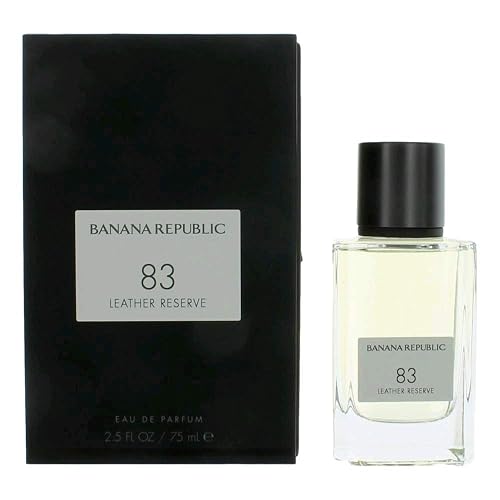 BANANA REPUBLIC 83 Leather Reserve Icon Collection Eau De Parfume Spray Unisex, 2.5 fluid_ounces Beauty & Personal Care BANANA REPUBLIC