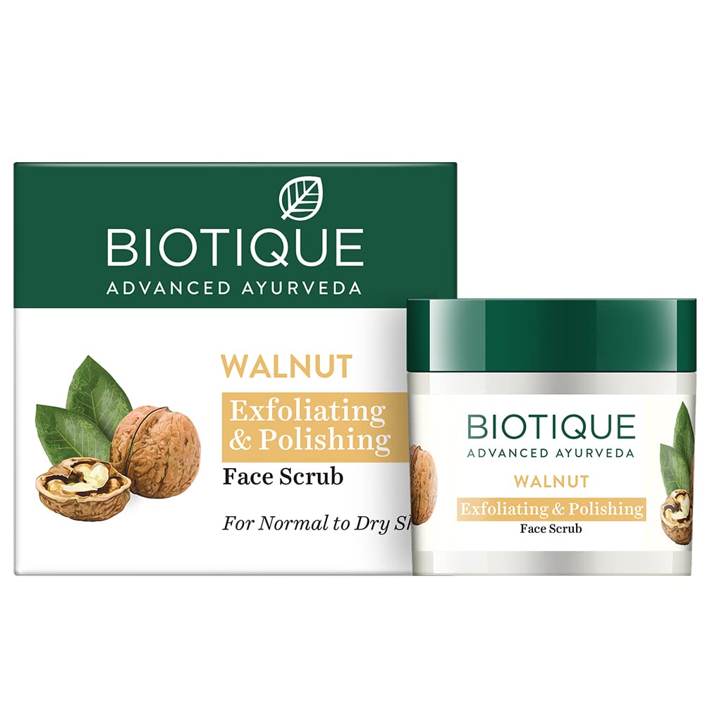 Biotique Bio Walnut Purifying and Polishing Scrub, 50 gm/1.76Oz. Beauty & Personal Care Biotique