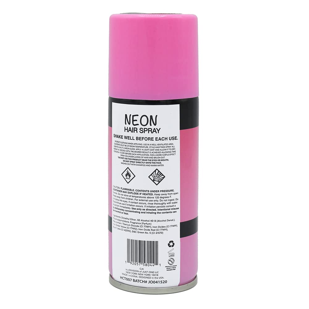 CAI Beauty NYC Hair and Body Glitter Spray (Neon Pink) Beauty & Personal Care CAI BEAUTY NYC
