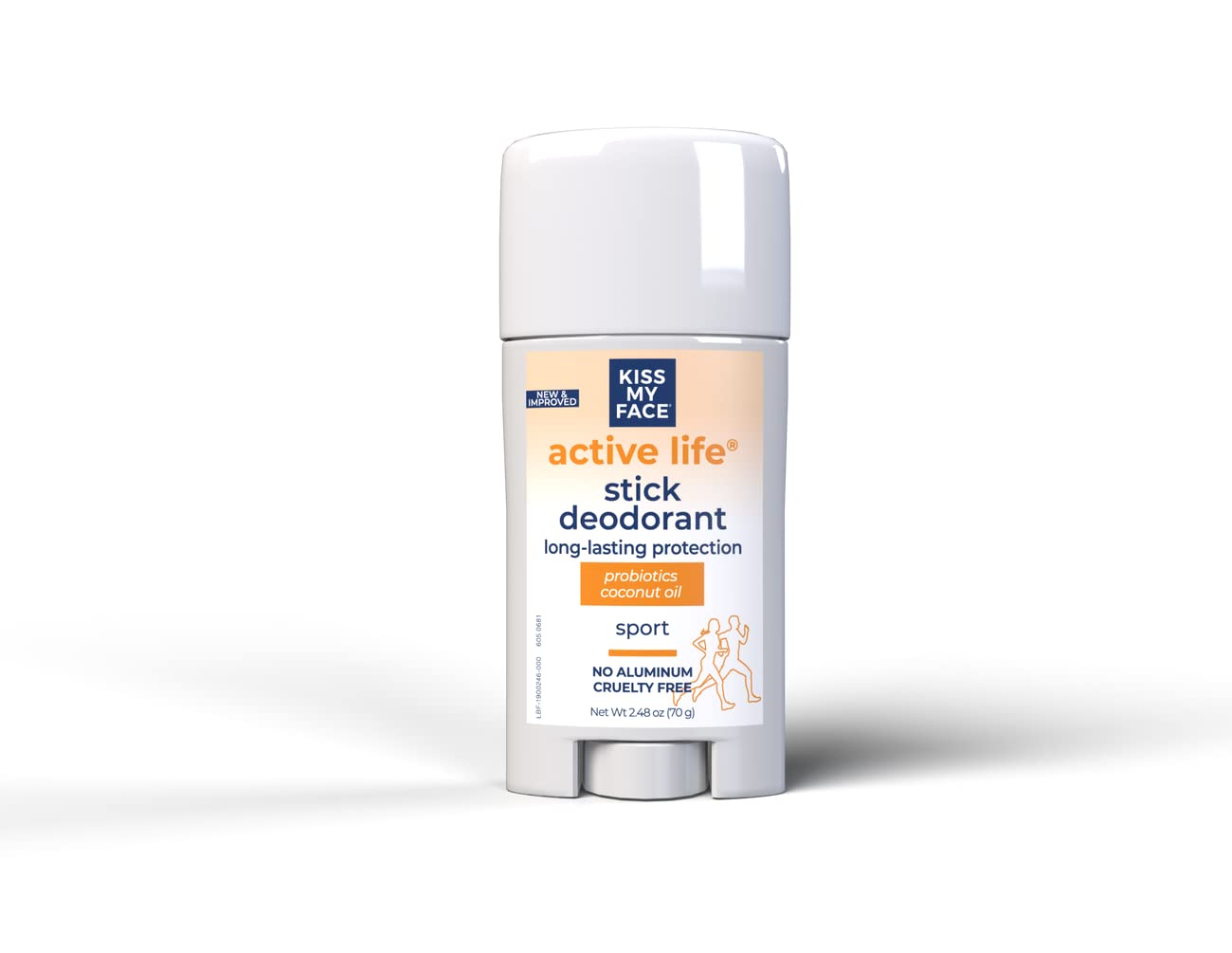 Kiss My Face Deodorant Stick Active Life Sport 2.48oz (6 Pack) Beauty and Personal Care Kiss My Face