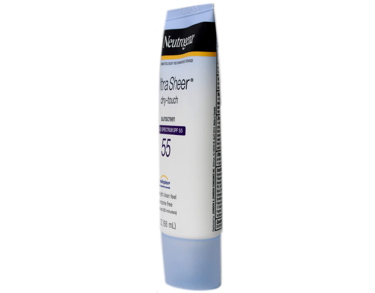 Neutrogena Ultra Sheer Dry-Touch Sunscreen SPF 55 3 oz (5 Pack) Beauty & Personal Care Pharmapacks