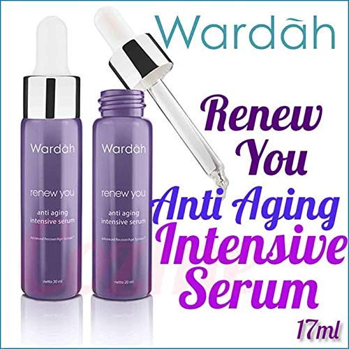 #MG WARDAH Renew You Intensive Serum 17ml -Serum that formulated with more than 10 active ingredients to fight 10 early aging symptoms Beauty & Personal Care WARDAH