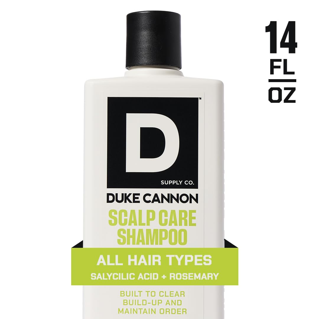 Duke Cannon Superior Grade Scalp Care Shampoo & Conditioner Bundle, 2-Pack, 14 oz Each - Deep Cleansing, Scalp Soothing, Sulfate-Free, Moisturizing Beauty & Personal Care Duke Cannon Supply Co.
