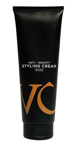 VICIOUS CURL Anti-Gravity Styling Cream - No-Crunch Curl Defining Cream for Wavy & Curly Hair, Curl Types 2A 2B 2C 3A 3B 3C, CGM Approved - Frizz Beauty & Personal Care VICIOUS CURL