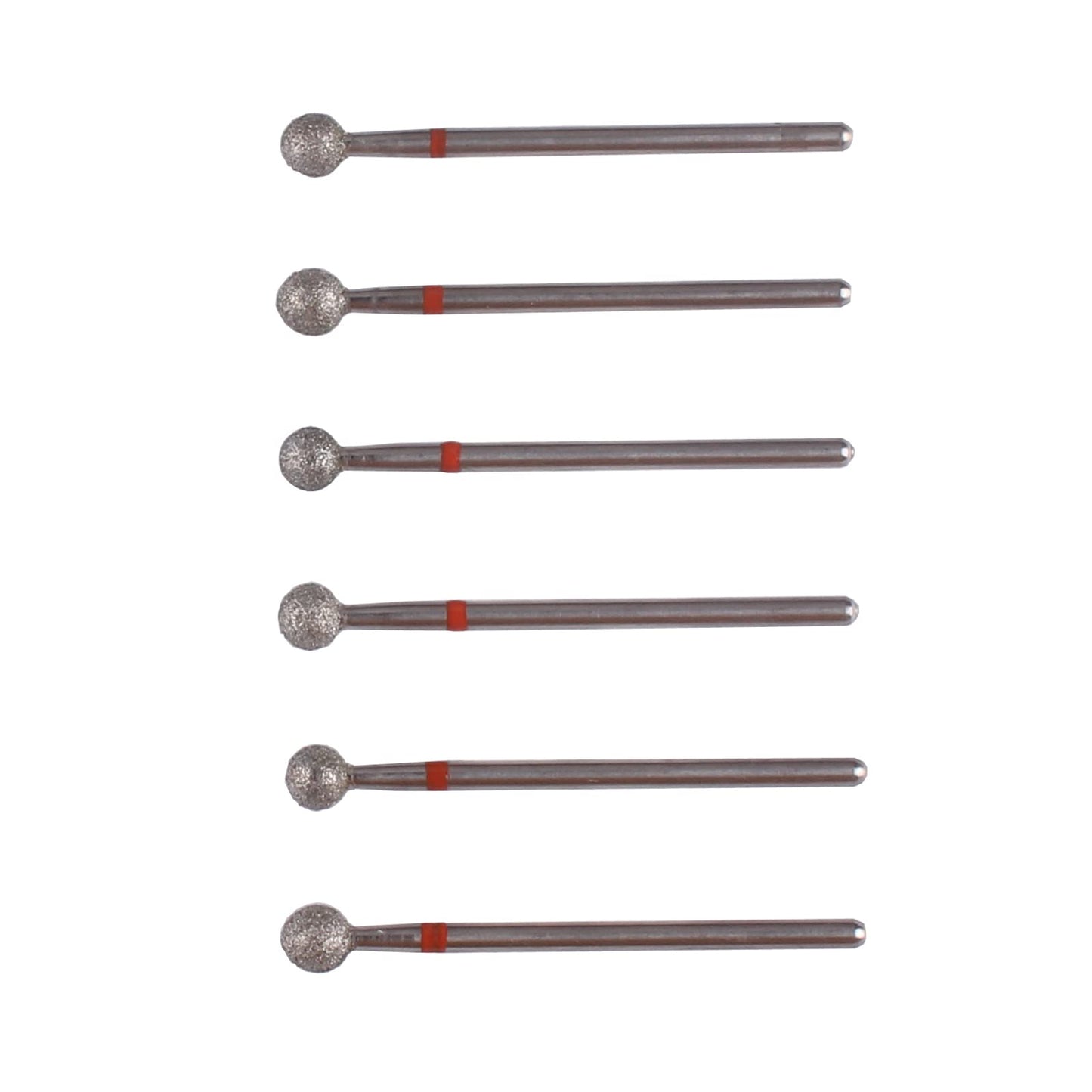 MZCMSL 6pcs Pro Diamond Ball Bits,Cuticle Drill Bit Set for Russian Manicure,3/32 Shank efile Bit (?5.0mm) Beauty & Personal Care MZCMSL