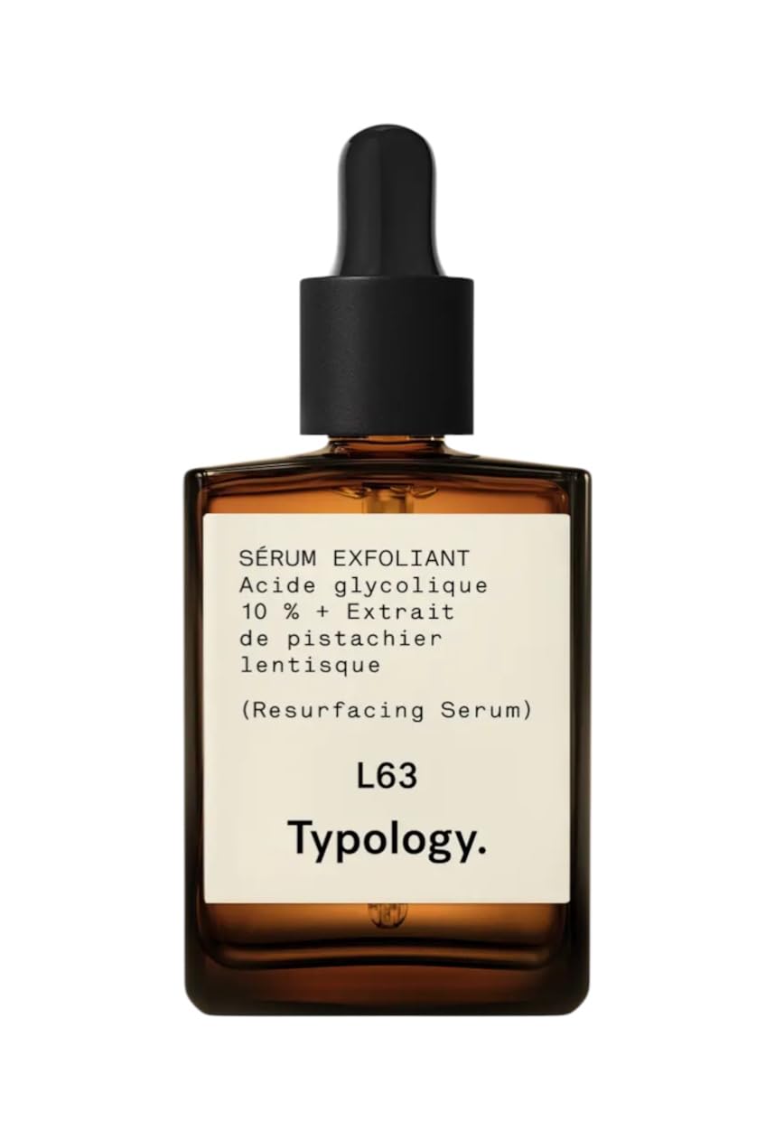 Typology L63 Resurfacing Serum, 10% Glycolic Acid with Mastic Tree Extract, 1 fl oz Beauty & Personal Care Typology