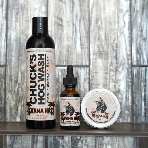 Badass Beard Care Beard Balm - The Havana Haze, 2 Ounce - All Natural Ingredients, Keeps Beard and Mustache Full, Soft and Healthy, Reduce Itchy Beauty and Personal Care Badass Beard Care