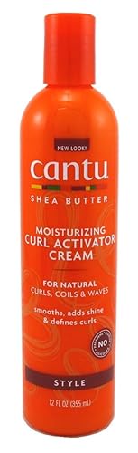Cantu Natural Hair Curl Activator Cream 12 Ounce (354ml) (3 Pack) Beauty & Personal Care Cantu