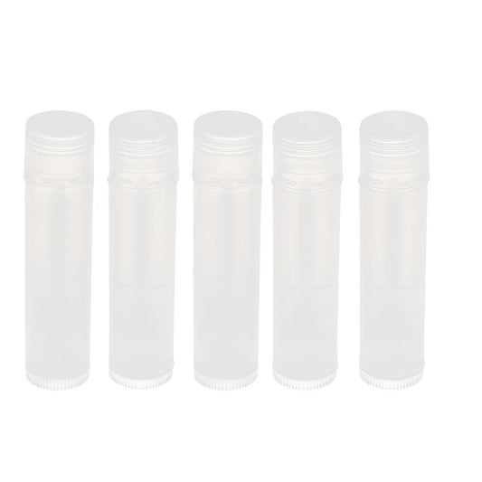 Ruilogod Plastic Empty DIY Lip Balm Tube Lipstick Container Holder 4.5g Clear (id: 0e0 ec3 eed 1d7 3ad Beauty and Personal Care Ruilogod