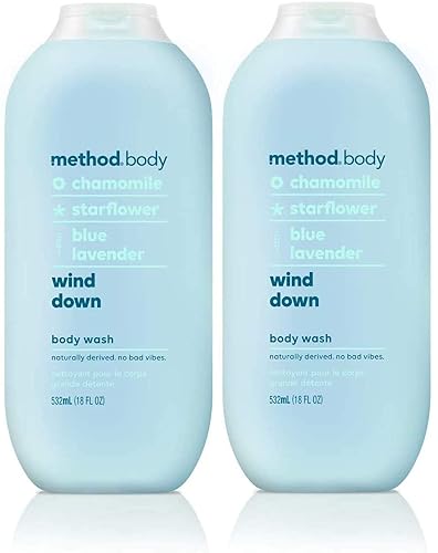 Method Body Wash, Wind Down, 18 FL OZ (532ml) - 2-PACK Beauty & Personal Care PLESIU