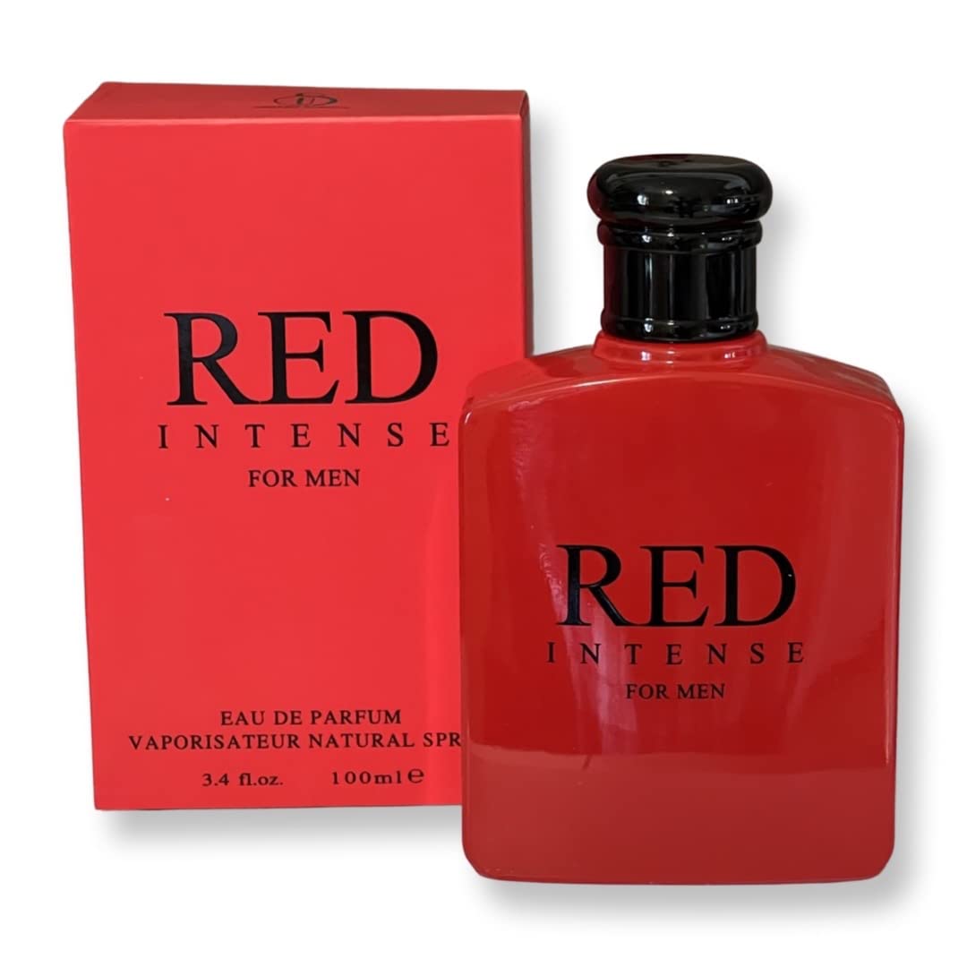 United Scents Red Intense Eau de Parfum for Men 3.4 Fl Oz | Top Notes: Cranberry, Grapefruit, Italian Lemon Beauty & Personal Care United Scents