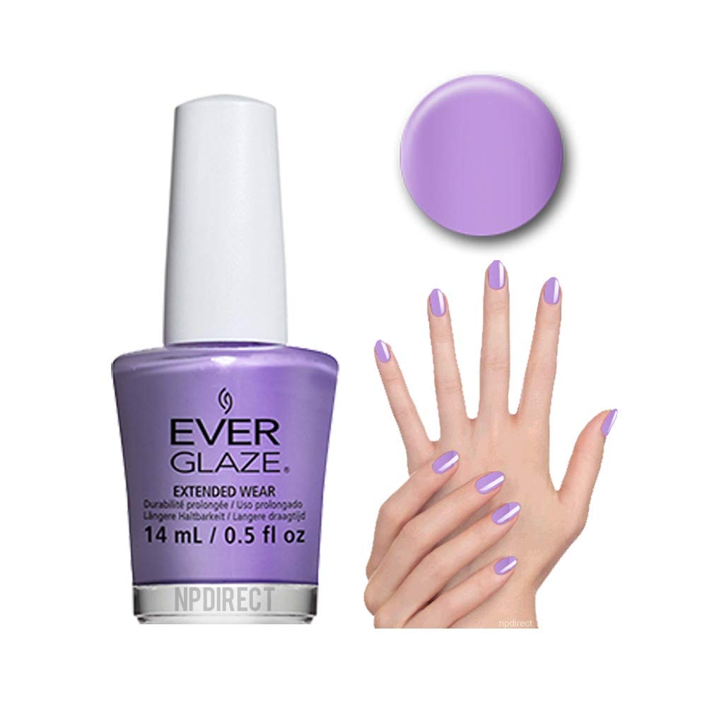 China Glaze EverGlaze Extended Wear Nail Lacquer, I Lilac It