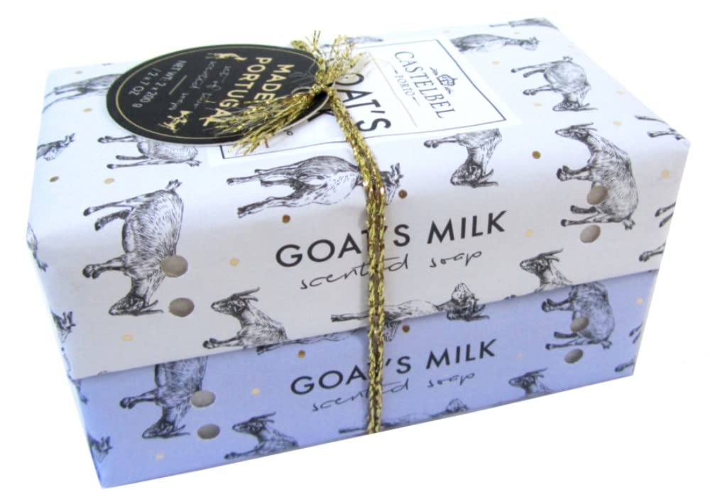 Castelbel Porto - Goat's Milk - Gift Set of Two Scented Bath Soap (2 x 7 oz.) Beauty & Personal Care Castelbel Porto