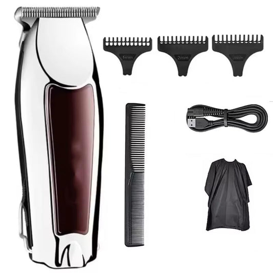 QDKVTNDJZ Hair Clippers for Men Professional - Brushless Motor Trimmers Set with Long Battery Life USB Rechargeable Electric Cutting Kit for at-Home Beauty and Personal Care QDKVTNDJZ