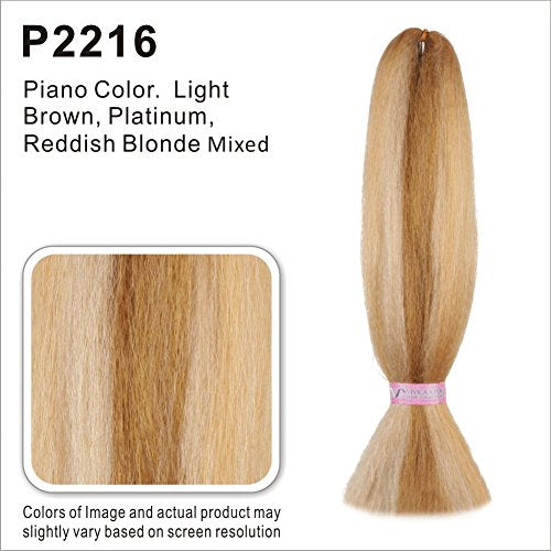 Vivica A Fox Hair Collection HKBK16L-V Human Hair Afro Curl Kinky Bulk Extension, P2216, 5.8 Ounce