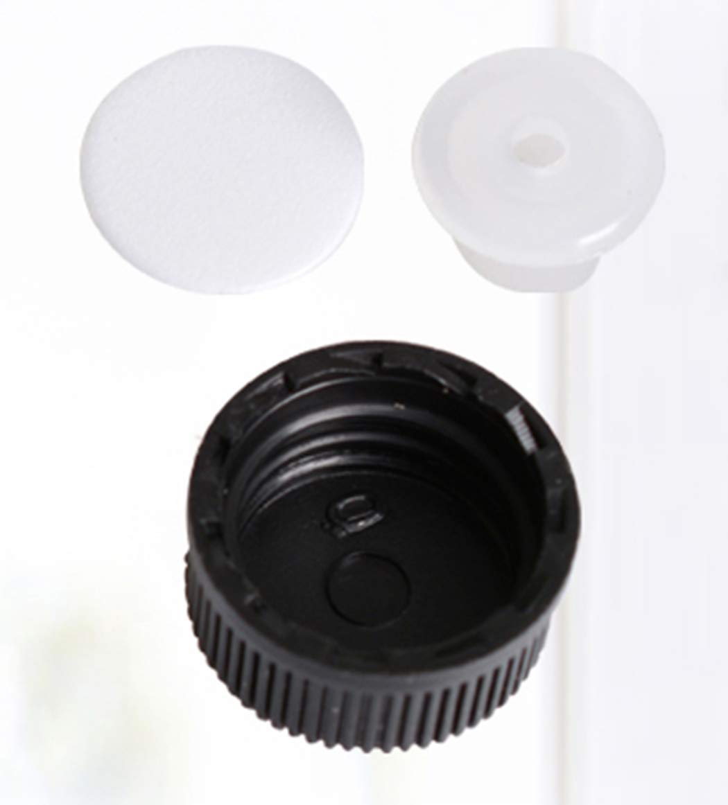 ZbFwmx 12 Pack Set Brown Screw Cap Glass Bottle Small Mini Empty Oil Vial (3ml) Beauty & Personal Care ZbFwmx
