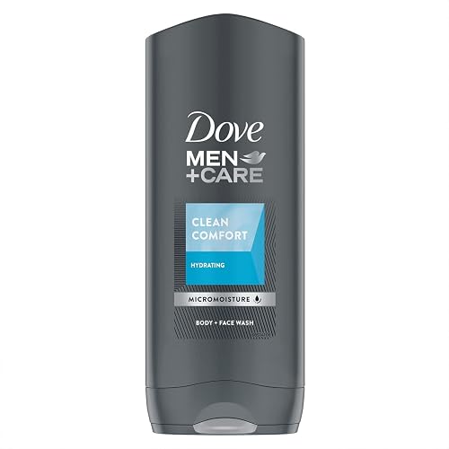 Dove Men+Care Body Wash and Face Wash for Dry Skin Clean Comfort Effectively Washes Away Bacteria While Nourishing Your Skin 13.5 oz Beauty & Personal Care DOVE MEN + CARE
