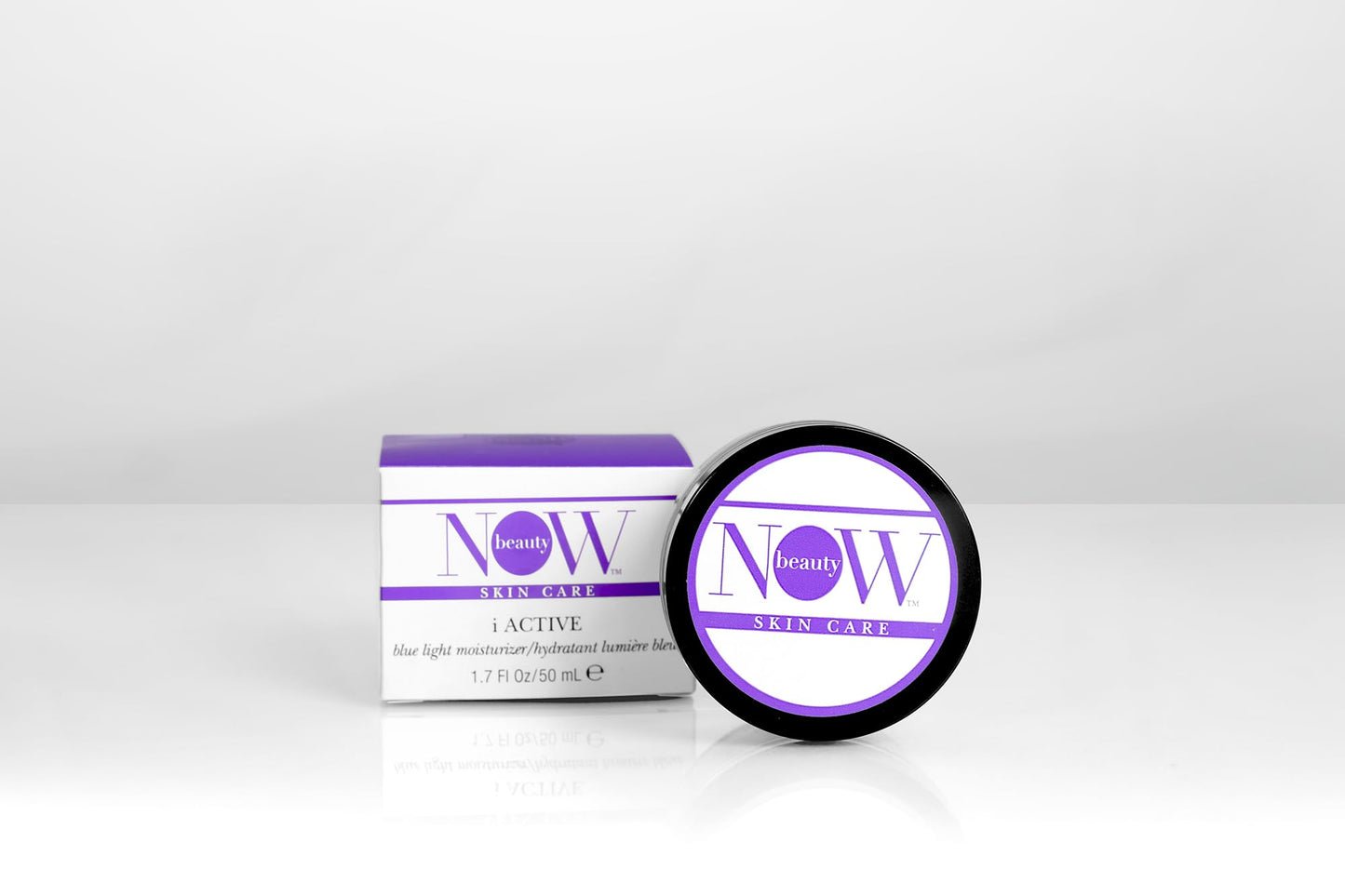 NOW BEAUTY iActive Blue Light Moisturizer - Hydration - Improves Skin Elasticity - Lightweight Moisturizer for Face - Vegan - Sulfate & Paraben Free Beauty & Personal Care NOW BEAUTY