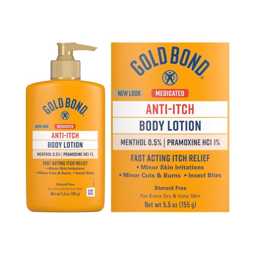 Gold Bond Anti-Itch Lotion 5.50 oz (Pack of 8) - Packaging May Vary Beauty & Personal Care Gold Bond