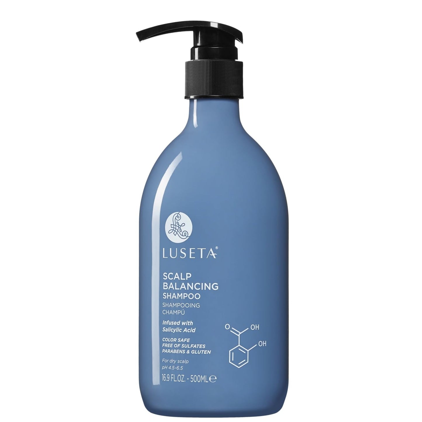 Luseta Scalp-Balancing Shampoo for Women, Reducing Build-up with Salicylic Acid, Anti-Dandruff Shampoo for Men, Clarifying for Refreshing Beauty & Personal Care LUSETA