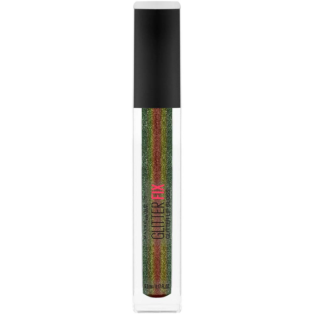 Maybelline New York Lip Studio Glitter Fix Glitter Lip Gloss Makeup, Shadow Hunter, 0.17 fl. oz. Beauty & Personal Care MAYBELLINE