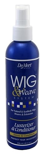 Demert wig spray hair extension spray Wig Lusterizer and Conditioner NON-AEROSOL for wigs braid weaves hair pieces add on Beauty & Personal Care Demert