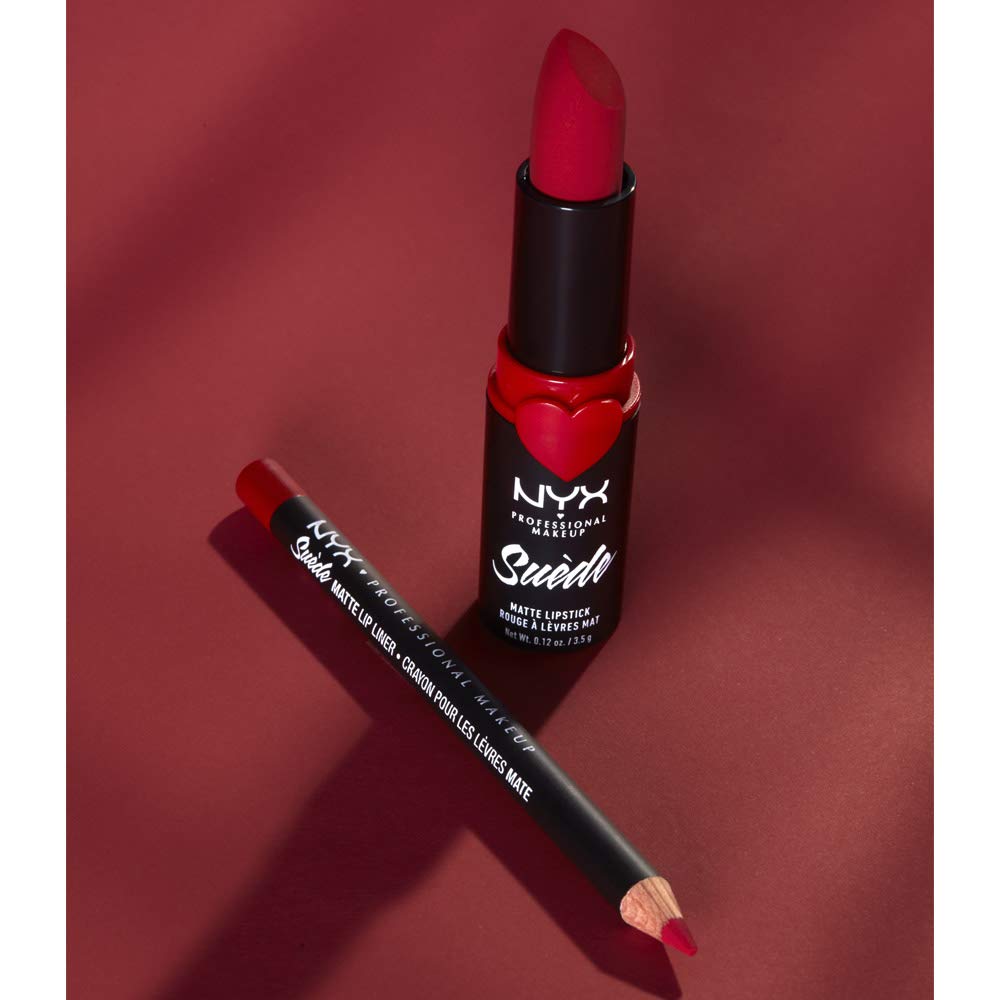 NYX PROFESSIONAL MAKEUP Suede Matte Lipstick, Soft Spoken Beauty & Personal Care NYX PROFESSIONAL MAKEUP