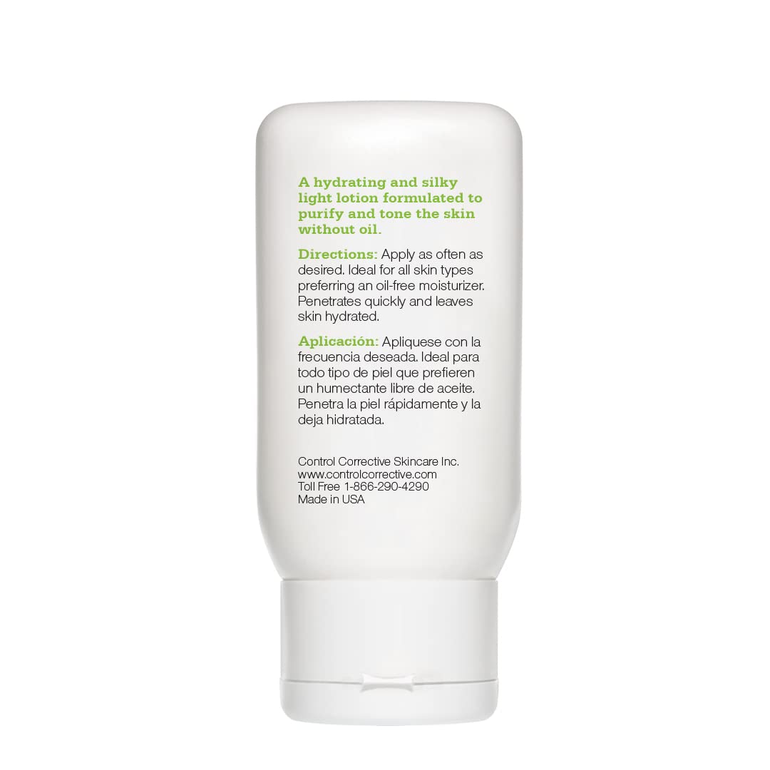CONTROL CORRECTIVE Oil Free Hydrating Lotion, 2.5 Oz - Lightweight, Silky, Non-Comedogenic, Oil-Free, Facial Moisturizer, Leaves Skin Hydrated Beauty & Personal Care CONTROL CORRECTIVE SKIN CARE SYSTEMS