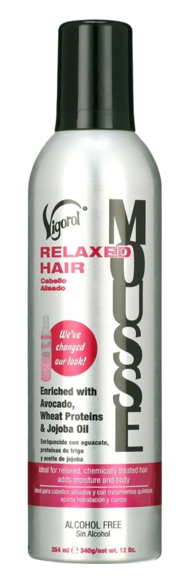 Vigorol Mousse - Relaxed 12 oz. (Pack of 2) Beauty & Personal Care Vigorol