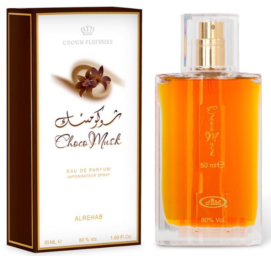 Al Rehab Choco Musk Eau De Parfum Spray for Women, 1.65 Ounce Beauty & Personal Care Al-Rehab
