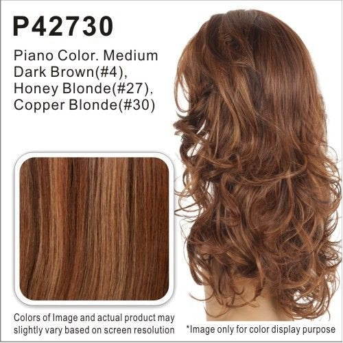 Vivica A. Fox (Bpb-pop) - Heat Resistant Fiber Bang & Ponytail in P4_27_30