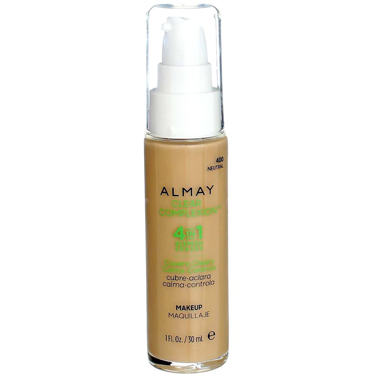 Almay Clear Complexion Makeup, Neutral [400] 1 oz Beauty & Personal Care Almay