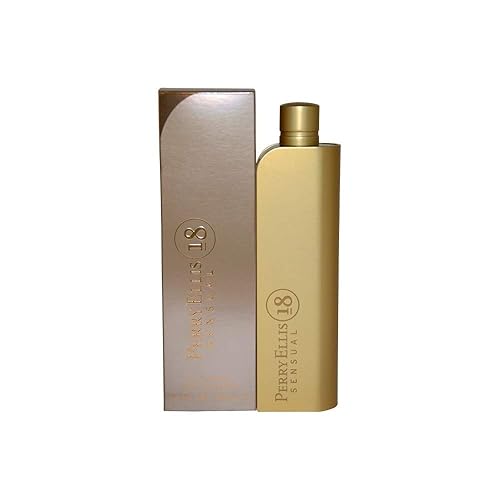 Perry Ellis 18 Sensual for Women Eau De Parfume Spray 3.4 Ounces, Clear Beauty & Personal Care Perry Ellis