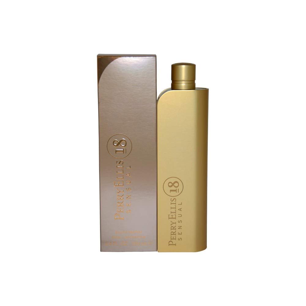 Perry Ellis 18 Sensual for Women Eau De Parfume Spray 3.4 Ounces, Clear Beauty & Personal Care Perry Ellis