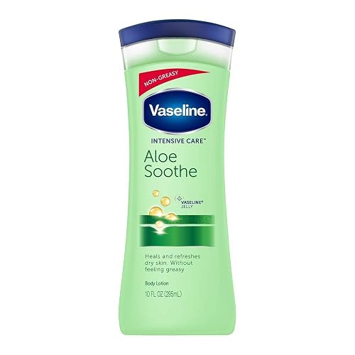 Vaseline Intensive Care Lotion for Dry Skin, Aloe Soothe, 10 FL OZ Beauty & Personal Care Vaseline