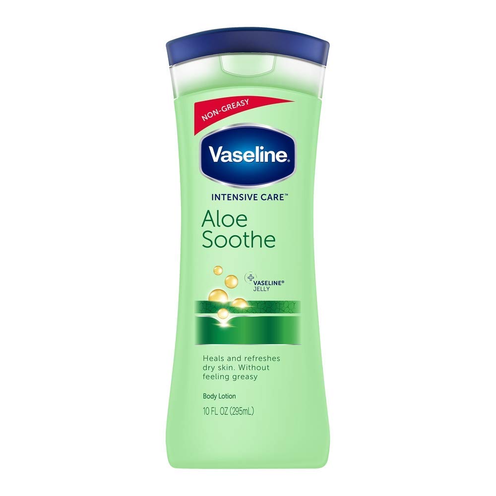 Vaseline Intensive Care Lotion for Dry Skin, Aloe Soothe, 10 FL OZ Beauty & Personal Care Vaseline
