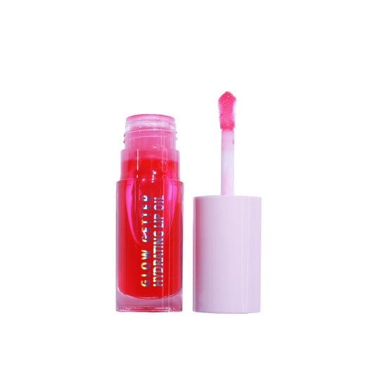 Moira Glow Getter Hydrating Lip Oil (008, Juicy Red) Beauty and Personal Care Moira