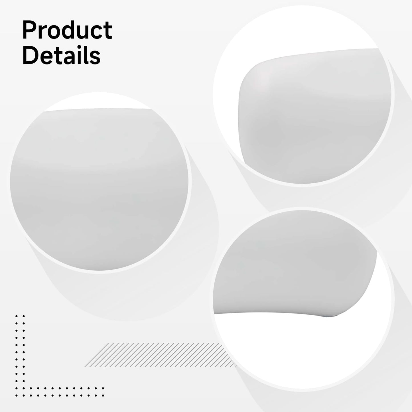 yeeplant Soft Pu Hot Tub Pillow, Spa Headrest, 9.8 X 5.1 X 1.2 in / 25 X 13 X 3 Cm, Pure White Beauty and Personal Care yeeplant