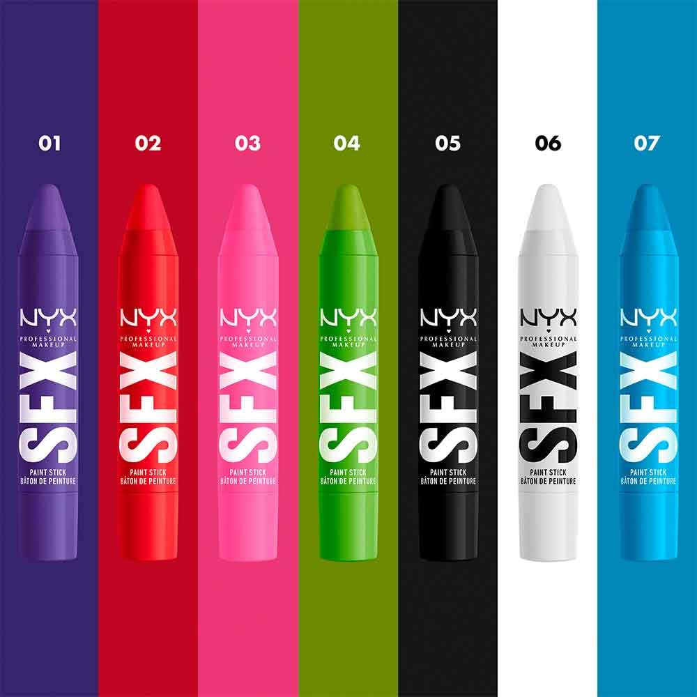 NYX Professional SFX Face & Body Paint Sticks White Beauty & Personal Care NYX PROFESSIONAL MAKEUP
