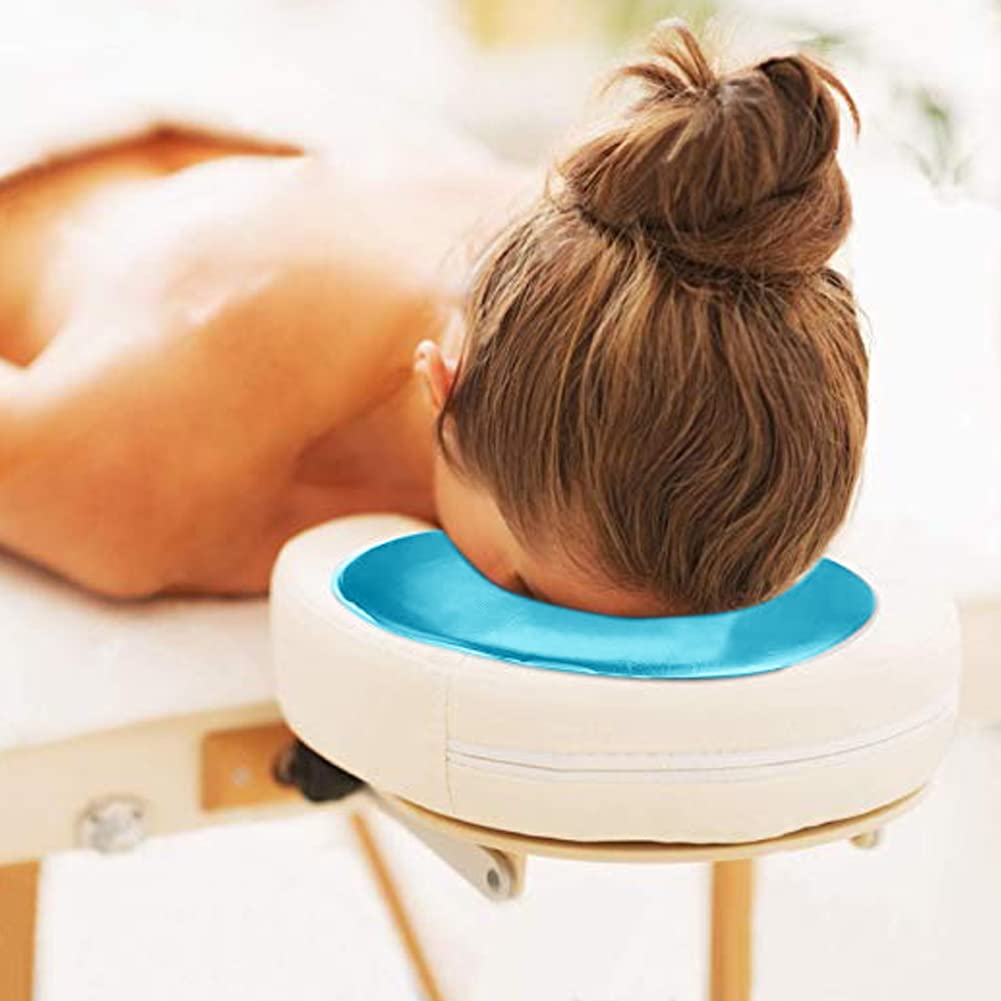 Silicone Pillow Soft Massage Face Relax Pillow Headrest, Soft Reusable Relax Pad Face Relax Pillow Face SPA Beauty Salon Skin Care Pillow for Head Beauty and Personal Care YUYTE
