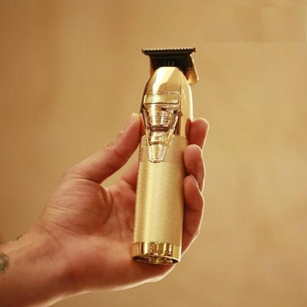 GLESVOWIO Pro Hair Clipper Professional Beard Trimmer for Men Barber 0.1mm Baldhead Clippers Cutting Machine Cut T Blade Beauty and Personal Care GLESVOWIO