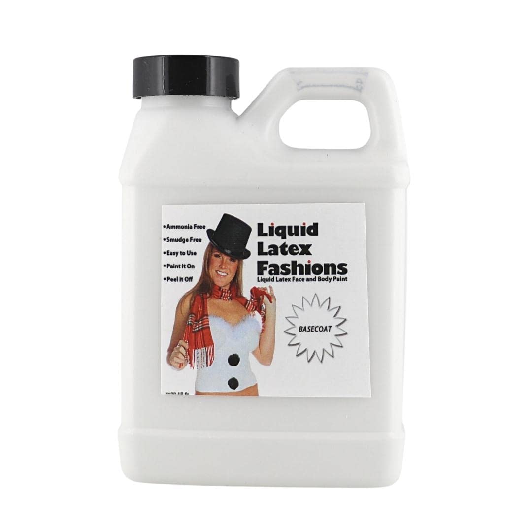 Liquid Latex Fashions - Ammonia Free Halloween Basecoat Face and Body Paint, Ideal for Art, Theater, Parties, School Plays, Cosplays and Concerts- 8 Beauty & Personal Care Liquid Latex Fashions