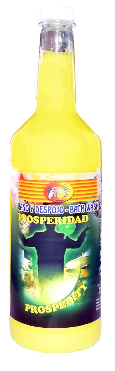 1 Bottle Extra Large Prosperity Bath PROSPERIDAD BANO Y LAVAPISOS 32OZ - Spiritual Magick Pagan Wicca Beauty & Personal Care MISTIC