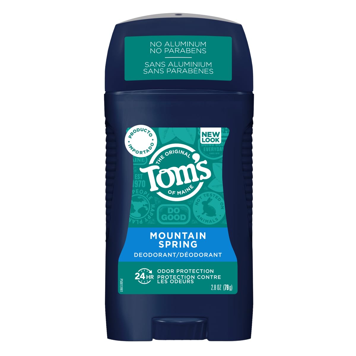 Tom's of Maine Long-Lasting Aluminum-Free Natural Deodorant for Men, Mountain Spring, 2.8 oz. (Packaging May Vary) Beauty and Personal Care Tom's of Maine