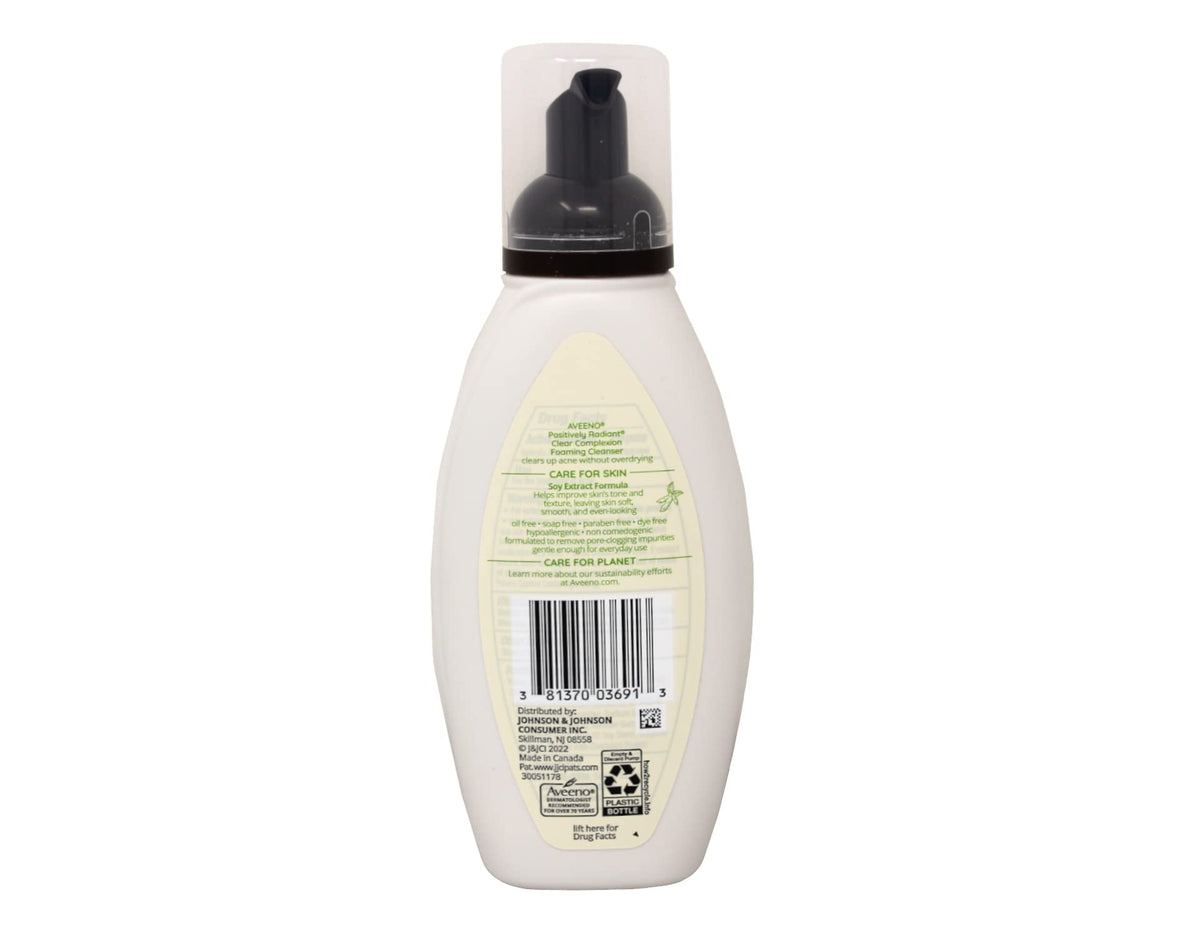 Aveeno Active Naturals Clear Complexion Foaming Cleanser 6 OZ (PACK OF 2) Beauty & Personal Care Aveeno