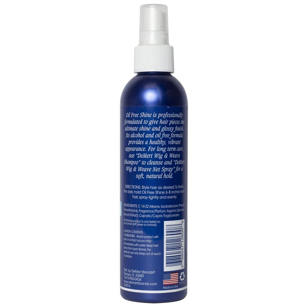 Demert Wig and Weave Oil Free Shine for Natural and Synthetic Hair, 8 Oz, 8 Ounces Beauty & Personal Care Demert