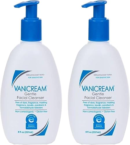 Vanicream Gentle Facial Cleanser, 8 Fl Oz (Pack of 2) Beauty & Personal Care Vanicream